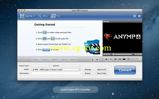 Super MP3 Converter 6.2.7 Multilingual MacOSX的图片3