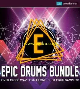 123Creative Epic Drums Bundle WAV的图片1