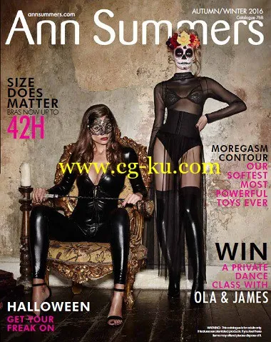 Ann Summers – Lingerie Halloween Autumn/Winter Collection Catalog 2016-P2P的图片1