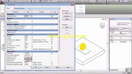 Infinite Skills – Learning Revit Families Training Video的图片3