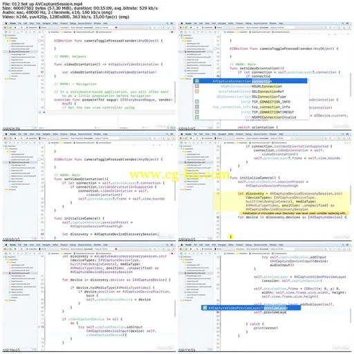 Lynda – AVFoundation Essentials for iOS with Swift的图片2