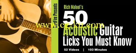 Truefire – 50 Acoustic Guitar Licks You Must Know的图片1