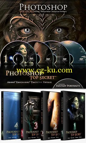 Photoshop Top Secret Complete Course DVD的图片2