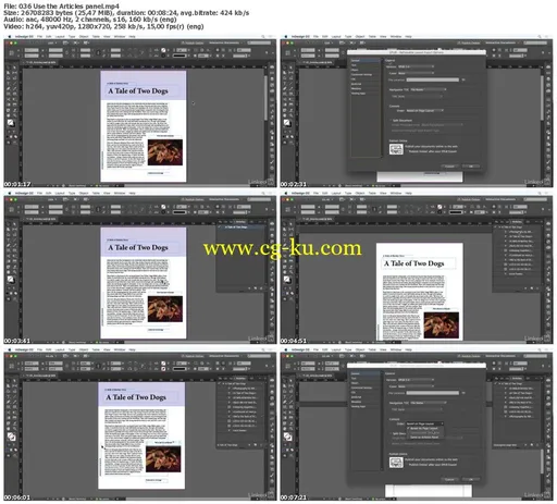 Lynda – InDesign CC: Interactive Document Fundamentals的图片2