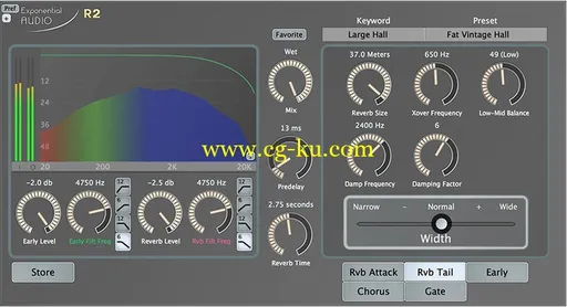 Exponential Audio R2 Stereo Reverb v3.0.2 WiN的图片1