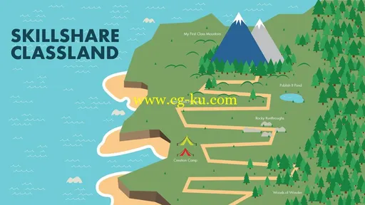 Design an Illustrated Map in Adobe Illustrator的图片1