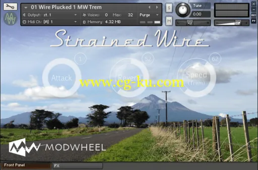 Modwheel Strained Wire + Garotte KONTAKT的图片1