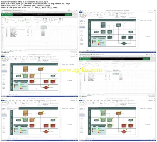 Lynda – Advanced Visio: Working with Data的图片2