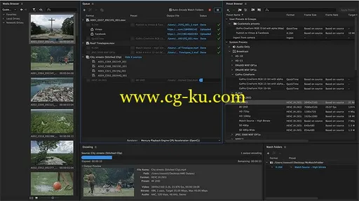 Adobe Media Encoder CC 2017 11.0.2.53 Multilingual的图片1