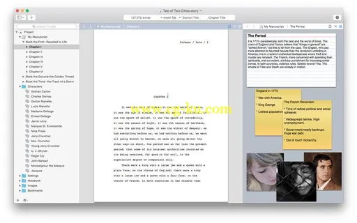 Storyist 3.3.2 MacOSX的图片1