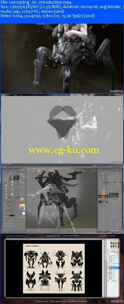 EAT3D – Cyborg Design: Concept Art Production Techniques的图片2