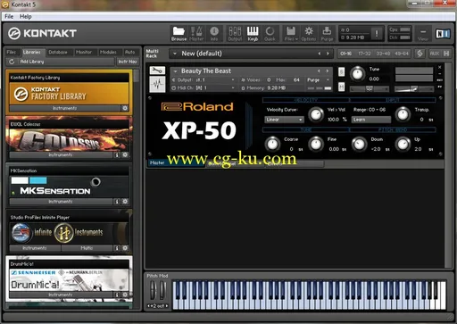 Roland XP-50 (KONTAKT)的图片1