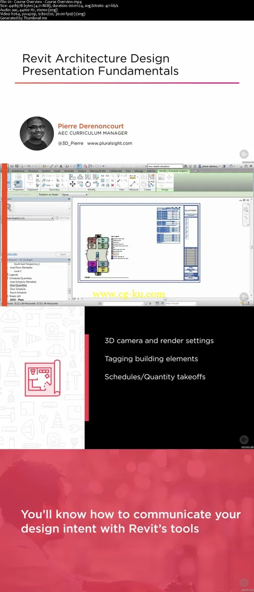 Revit Architecture Design Presentation Fundamentals (2016)的图片2