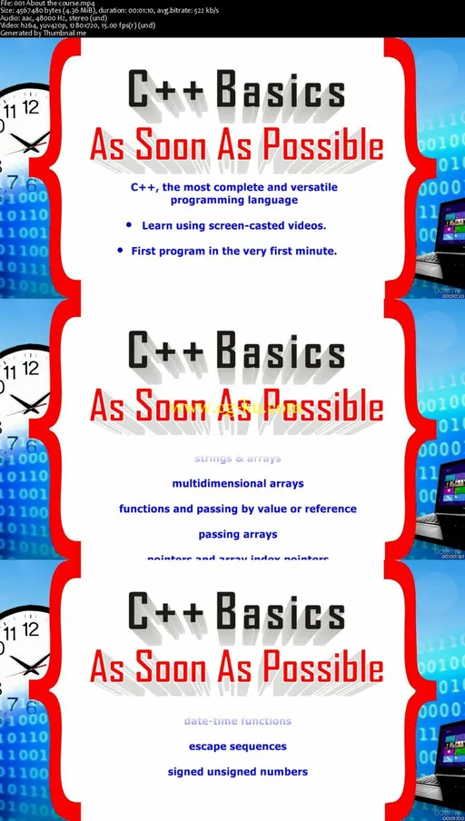 C++ Basics – As Soon As Possible (2016)的图片2