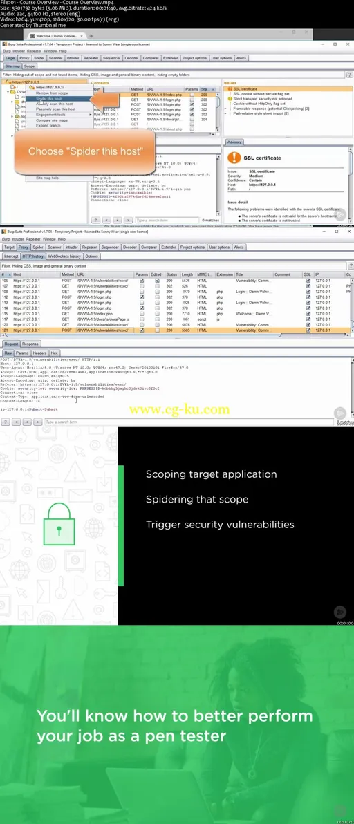 Web Application Penetration Testing with Burp Suite (2016)的图片2