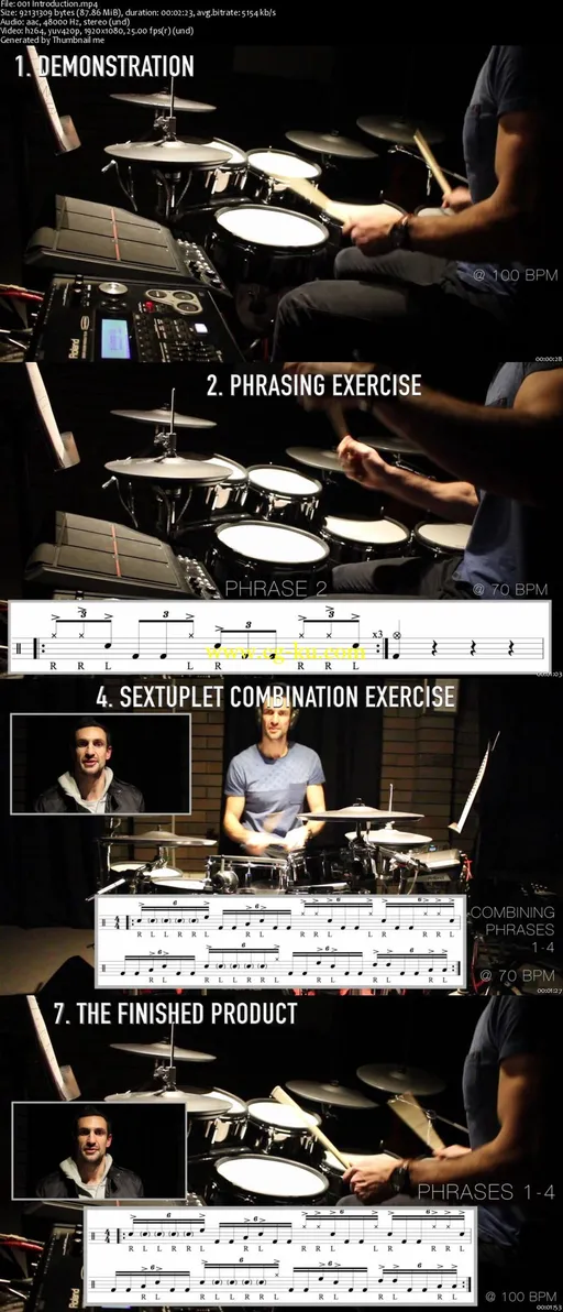 Advanced Sextuplet Chops – Gospel Chops Drumming Masterclass (2016)的图片2