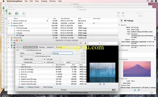 DiskCatalogMaker 6.5.16 MacOSX的图片1