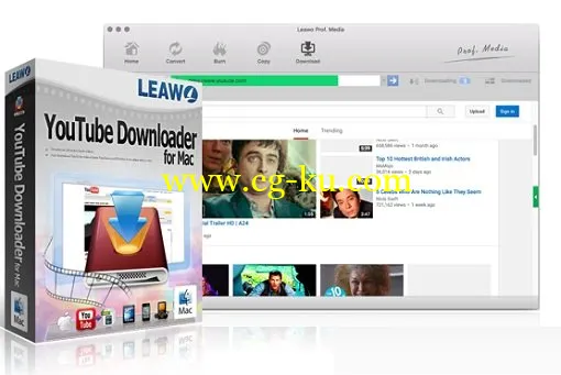 Leawo YouTube Downloader 2.8.0 MacOSX的图片1