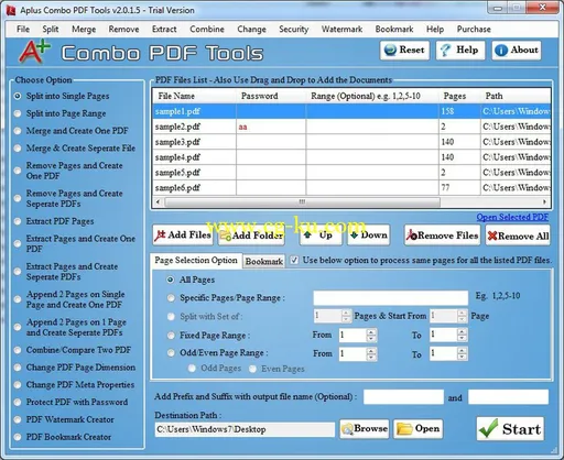 Aplus Combo PDF Tools 2.0.1.5的图片1