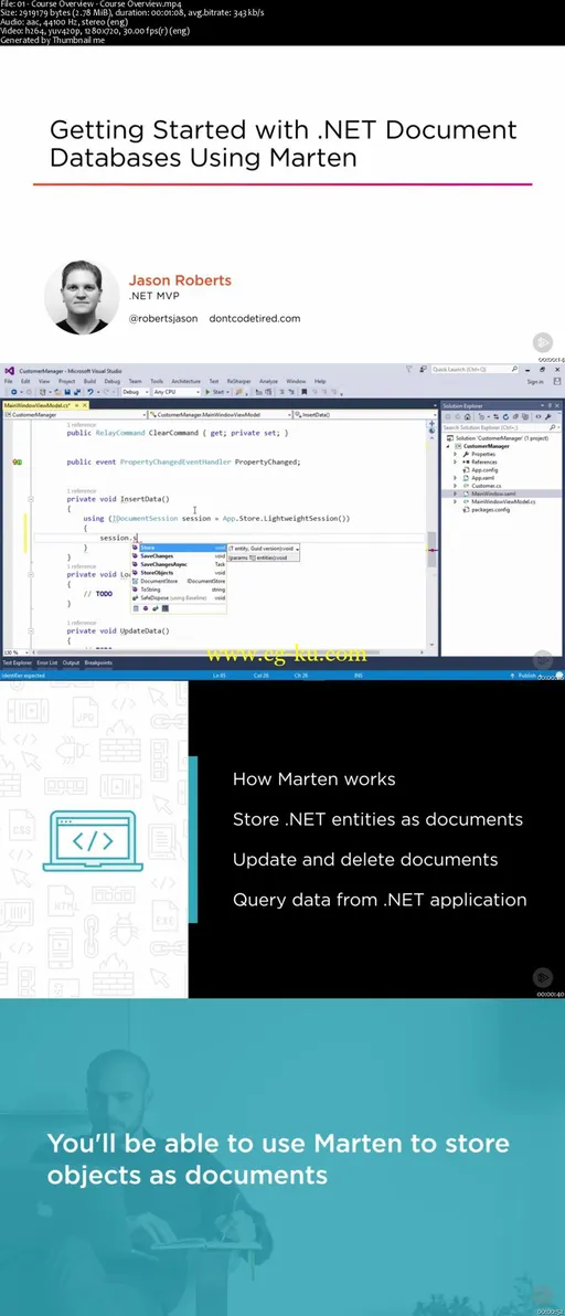 Getting Started with .NET Document Databases Using Marten (2016)的图片2