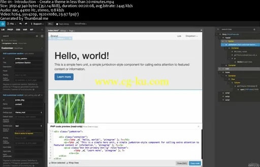 Learn how to create a WordPress theme using Pinegrow的图片2