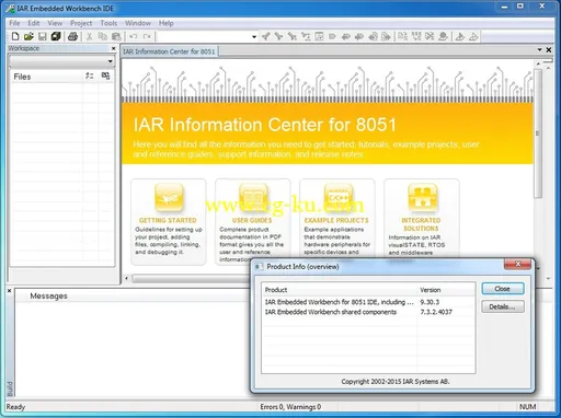 IAR Embedded Workbench for 8051 version 9.30.3的图片2