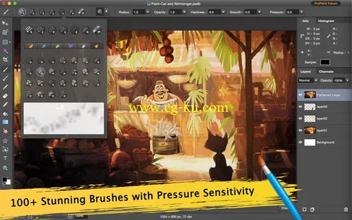 Pro Paint 3.5.1 MacOSX的图片1