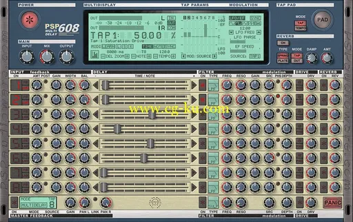 PSPaudioware PSP 608 MultiDelay 1.6.1 R2的图片1