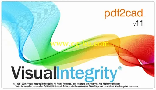 Visual Integrity pdf2cad 11.0的图片1