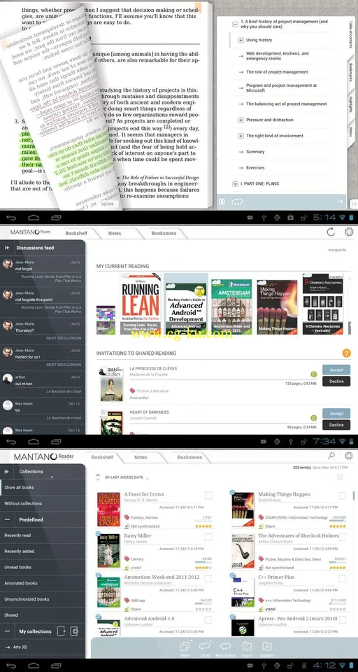 Mantano Ebook Reader Premium v2.4.9 Android的图片2