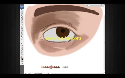 Dixxl Tuxxs – How to Draw Eyes in Photoshop的图片3