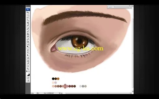 Dixxl Tuxxs – How to Draw Eyes in Photoshop的图片4