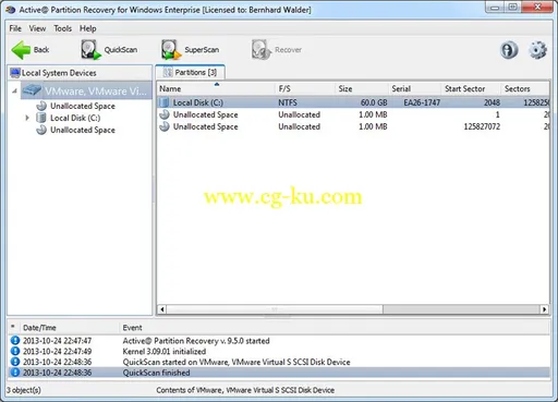 Active Partition Recovery Professional 9.5.0的图片1