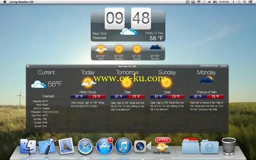 Living Weather HD 3.2 MacOSX的图片2