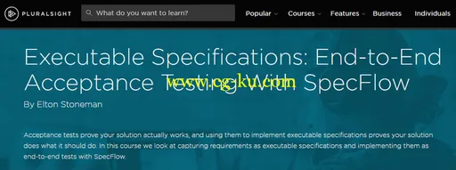 Executable Specifications: End-to-End Acceptance Testing With SpecFlow的图片1