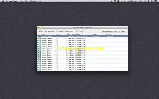 Archive Cleaner v1.0.1 MacOSX的图片1