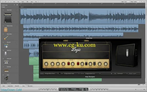 Apple Logic Pro 9.1.8 (Clean Sequencer)音乐创作工具的图片1