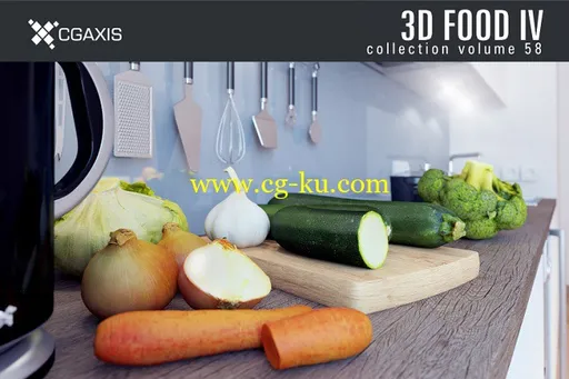 CGAxis Models Volume 58 – Food IV的图片1