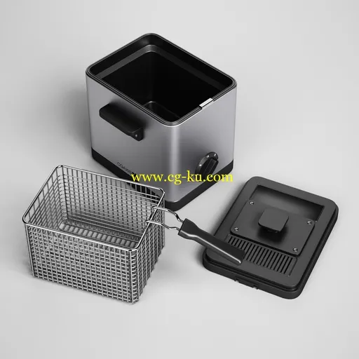 CGAxis Models Volume 10: Kitchen Appliances 厨房用具模型的图片4