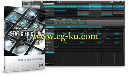 Native Instruments Static Friction Expansion For MASCHINE的图片1