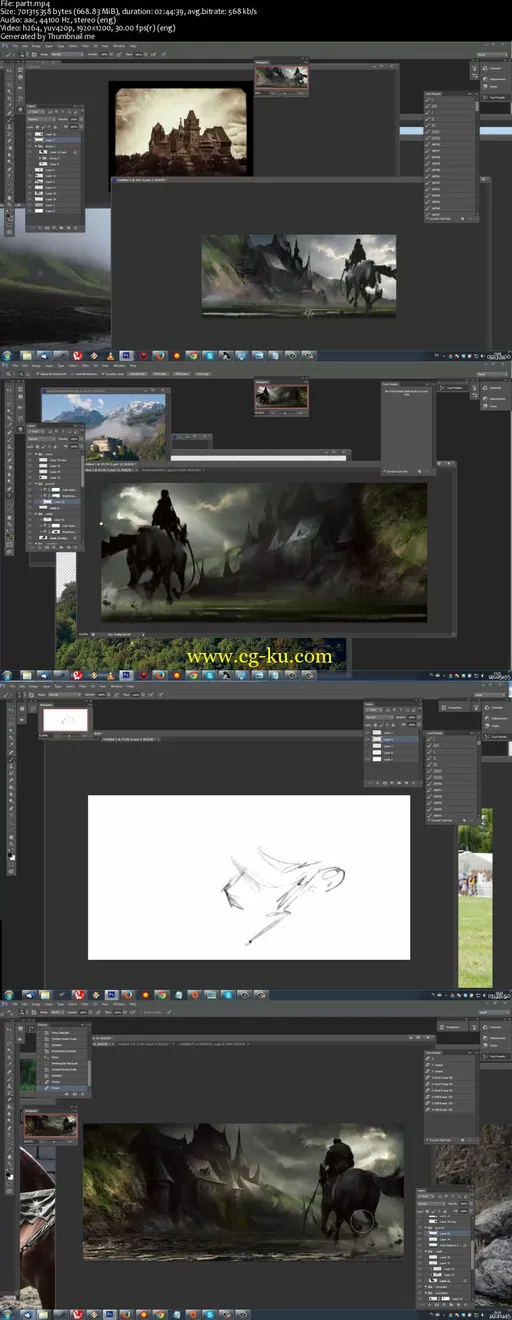 Creating The Mood Painting for Video Game and Movie Part 1的图片2