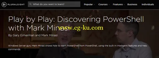 Play by Play: Discovering PowerShell with Mark Minasi的图片1