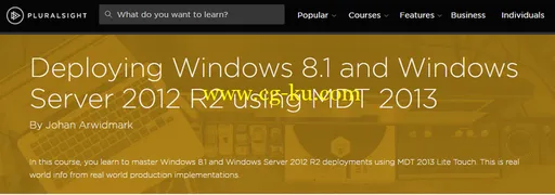 Deploying Windows 8.1 and Windows Server 2012 R2 using MDT 2013的图片1