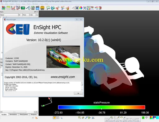 CEI EnSight 10.2.0(c) Win/Linux/Mac的图片2