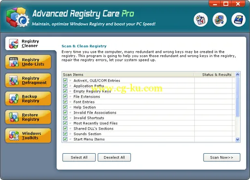 Advanced Registry Care Pro 2.1.0.100的图片1