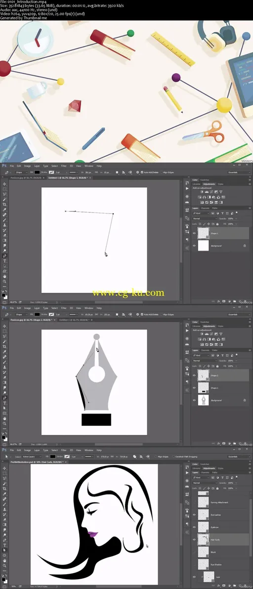 How to Use the Pen Tool and Paths in Adobe Photoshop的图片2