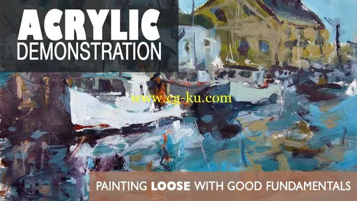 Acrylic Painting Demonstration – Employing Good Painting Fundamentals的图片1