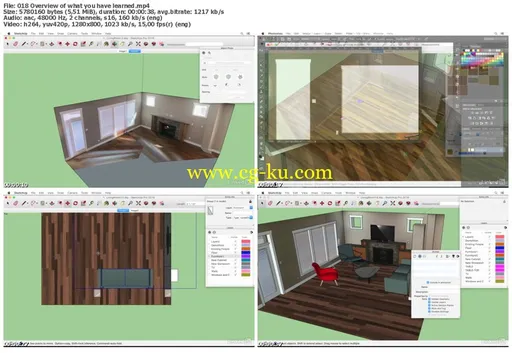 Lynda – SketchUp: Modeling from Photos的图片2