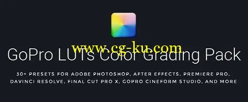 GoPro LUTs Color Grading Pack Win/Mac COMPLETE的图片1