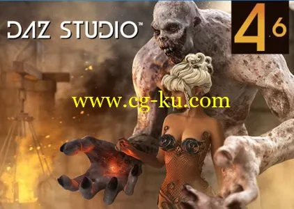 DAZ Studio Pro 4.6.2.118 x86/x64 三维角色创建动画工具的图片1